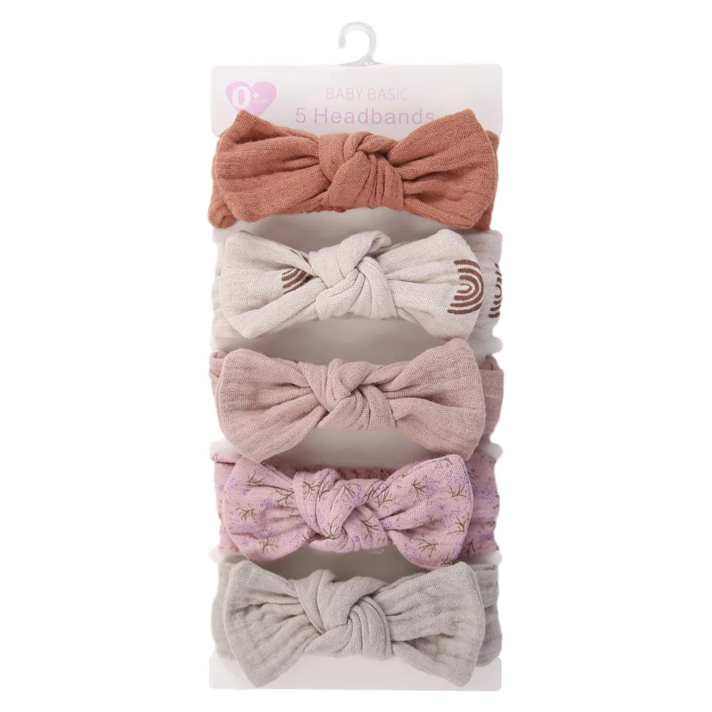 Bandeaux Bébé Coton Lapin
