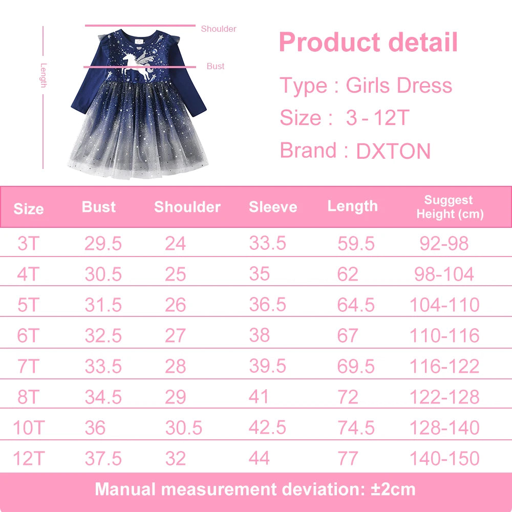 Robe Princesse Fille Galaxy