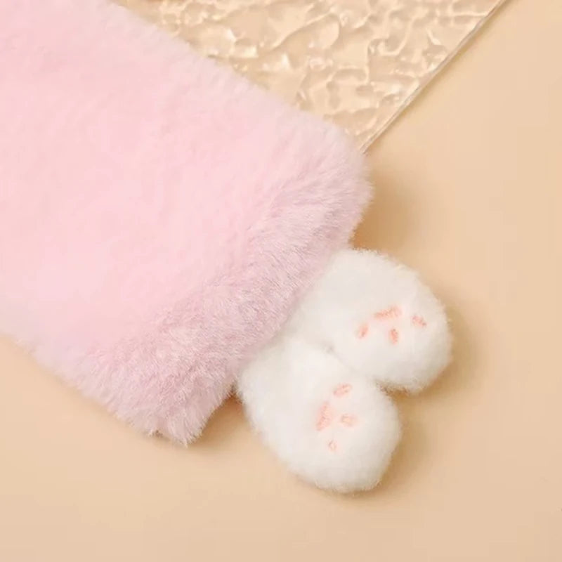 Écharpe Peluche Lapin Enfant