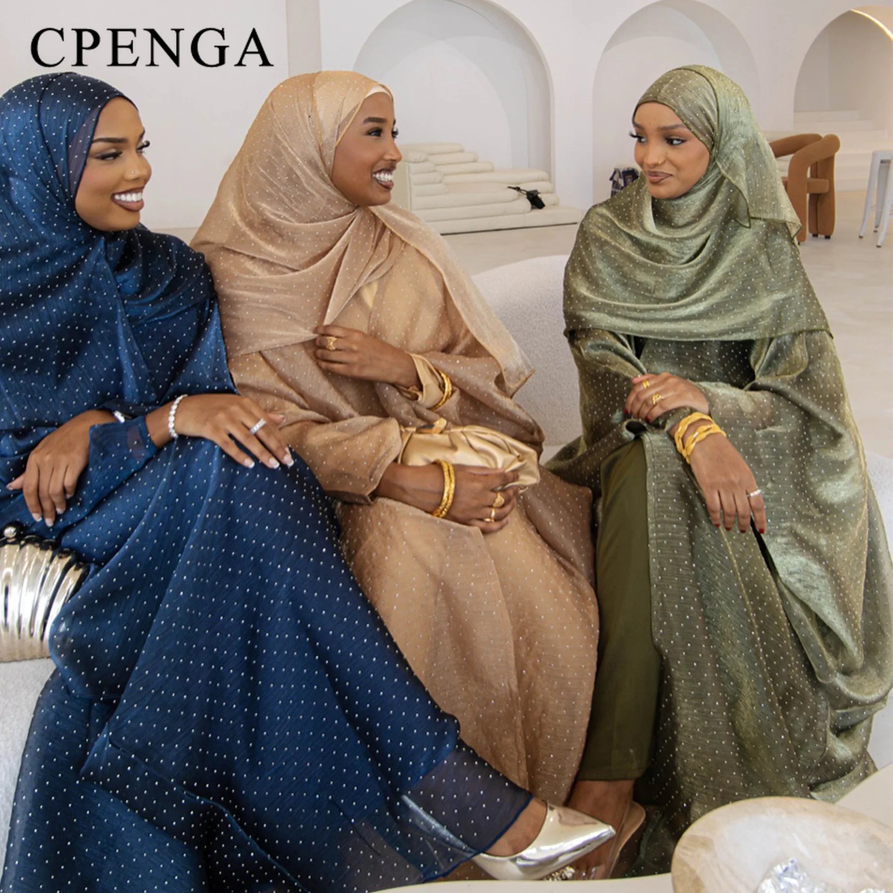 Tenue Islamique Trois Pièces Abaya