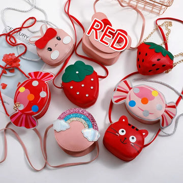 Sac Bandoulière Rouge Enfant