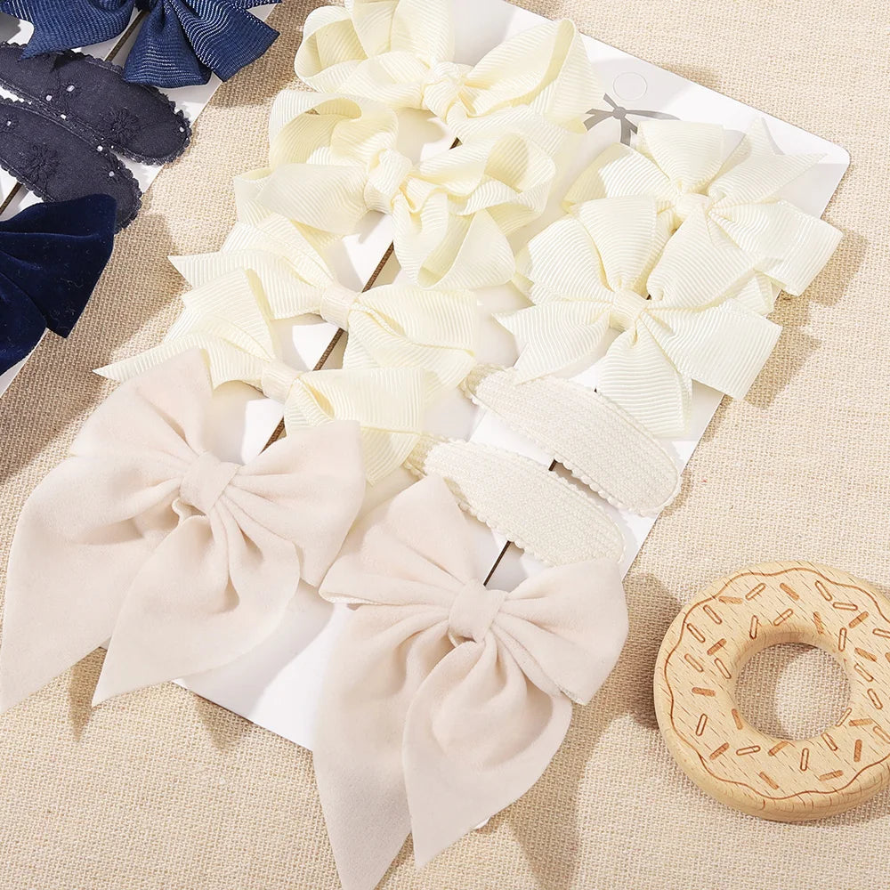 Set Barrettes Noeud Enfant