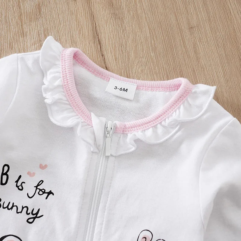 Body Bébé Lapin Blanc