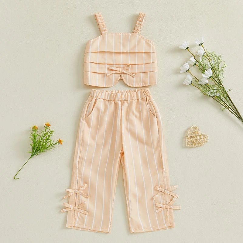 Ensemble Été Fille Rayé