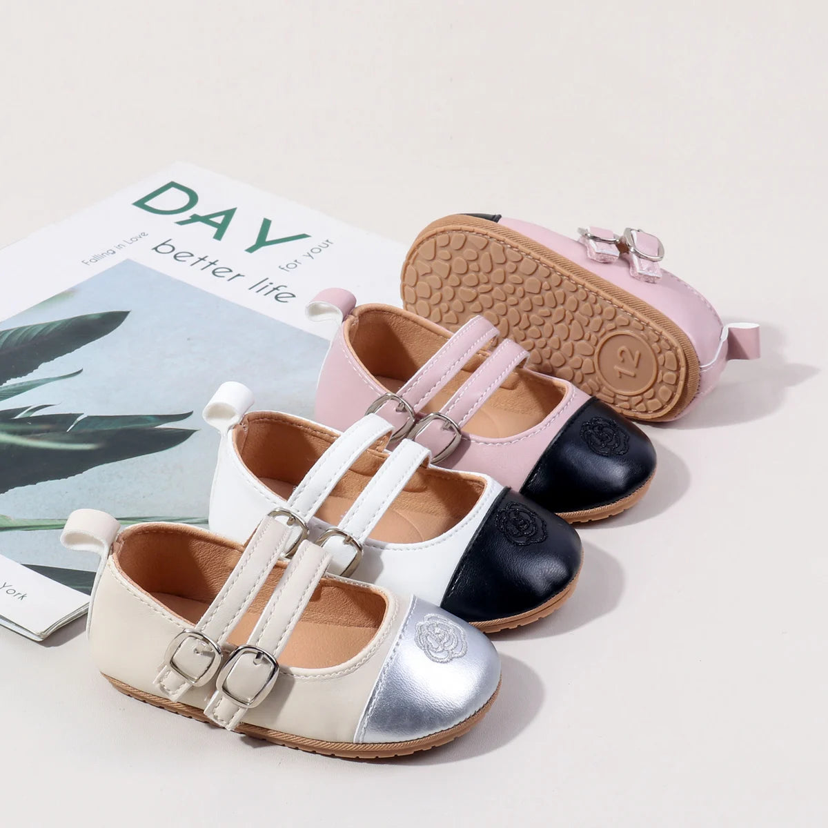 Chaussures Bébé Fille Fleur