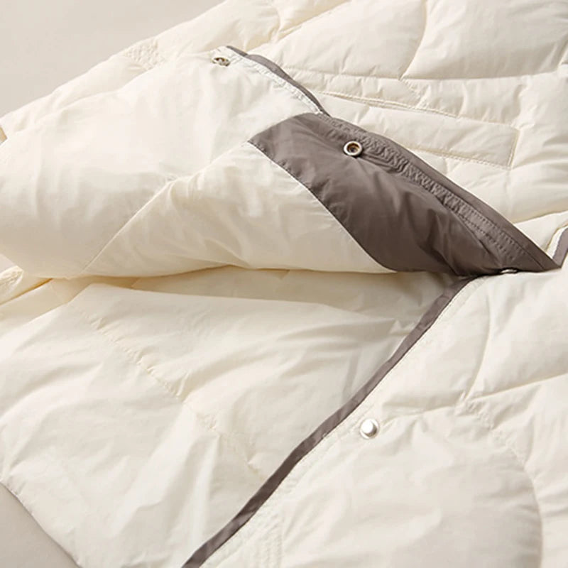 Doudoune Longue Femme Légère