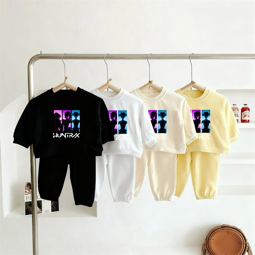 Ensemble Automne Fille Cartoon