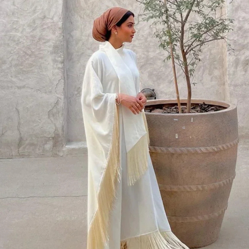 Caftan Abaya Femme Élégante Ramadan
