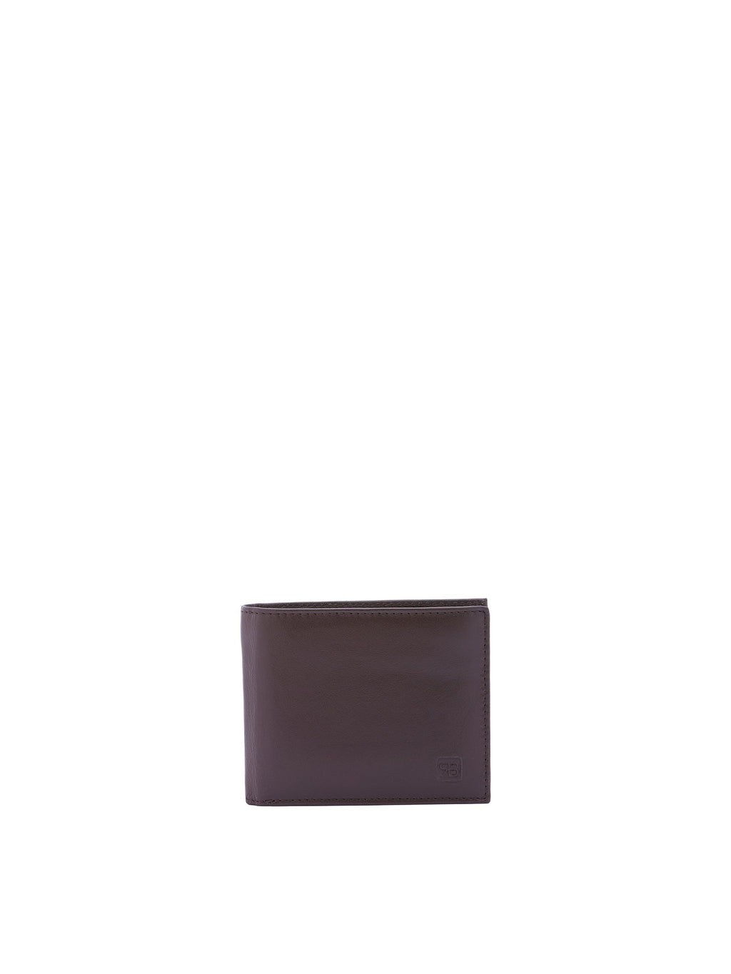 Portefeuille pour homme en cuir véritable Made in Italy 10x12x2,5 cm-0