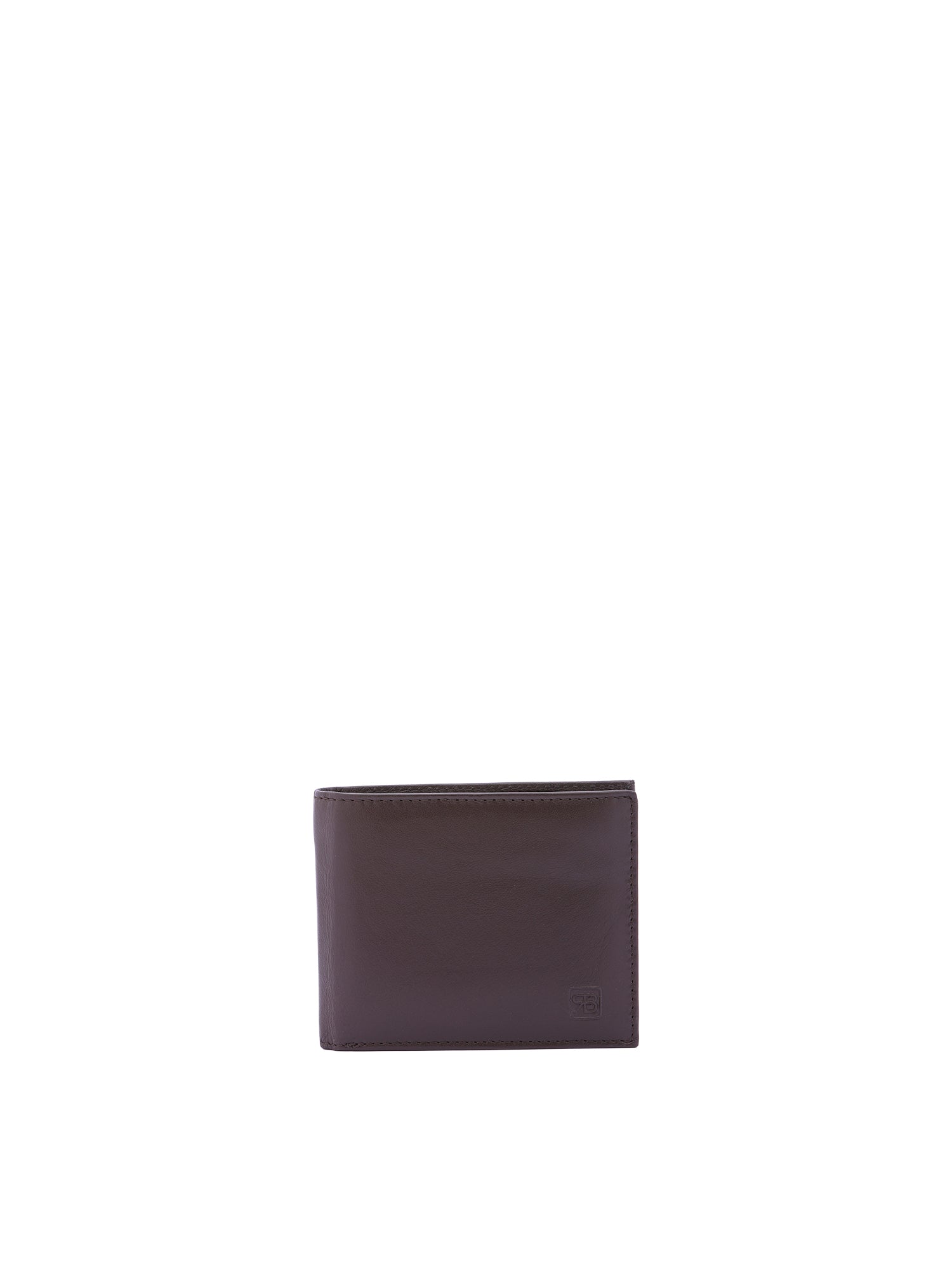 Portefeuille pour homme en cuir véritable Made in Italy 10x12x2,5 cm-0
