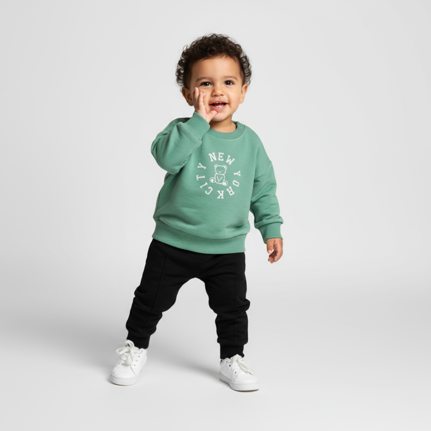NY Baby Cotton Joggers Set-1