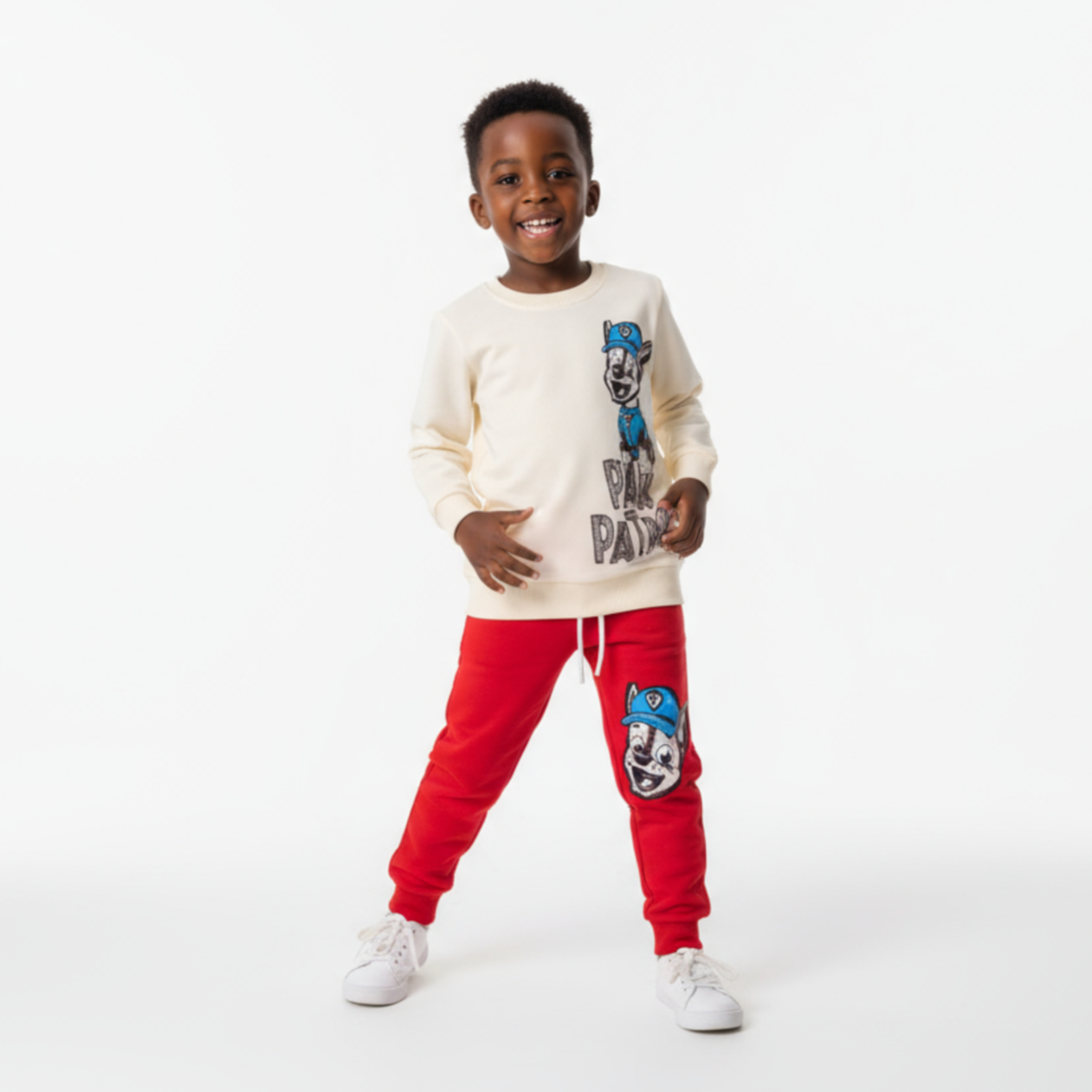 Paw Police Casual Jogger Set-1